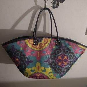 Beach tote bag
